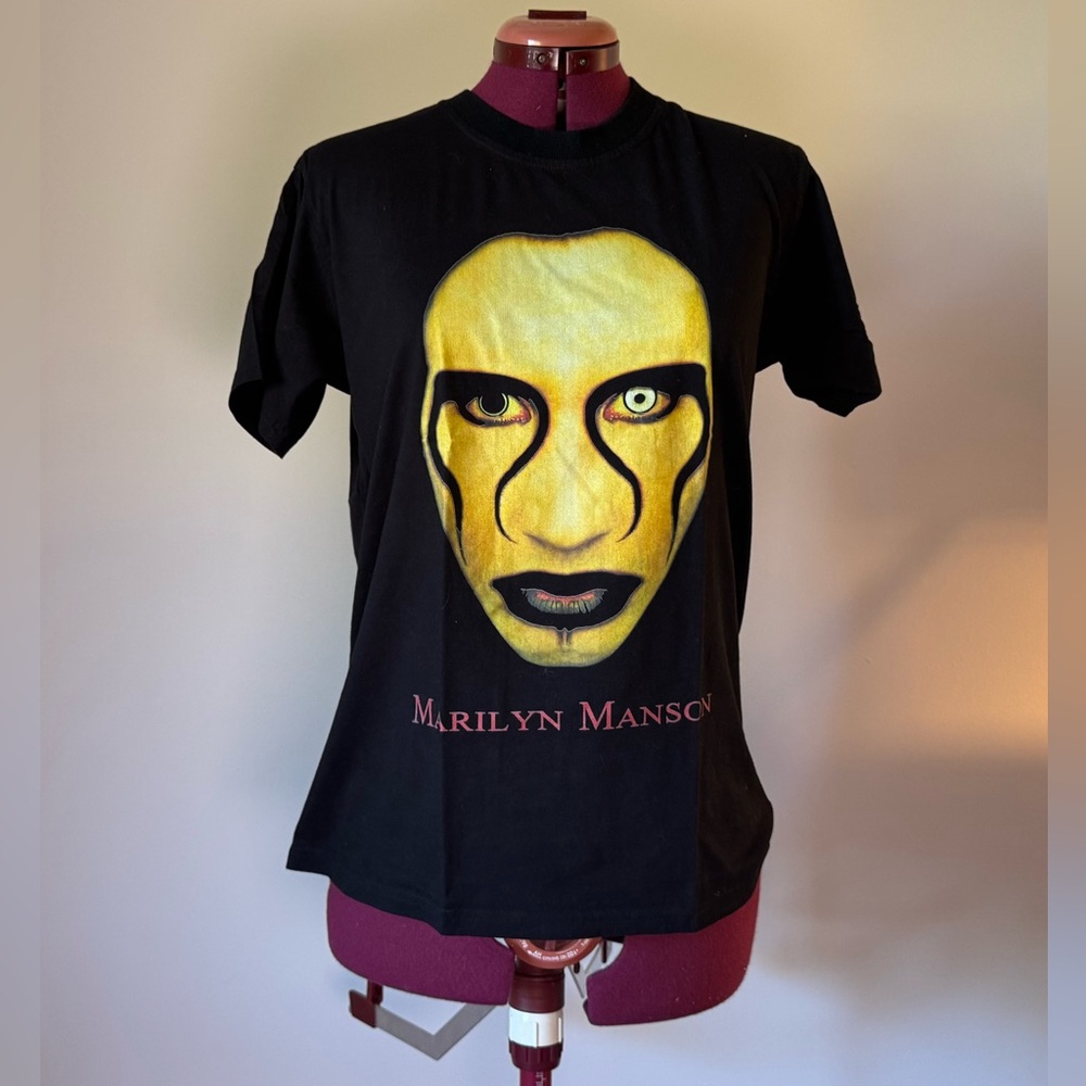 Vintage 2003 Marilyn Manson Sex Is Dead Graphic T-Shirt Y2K rare